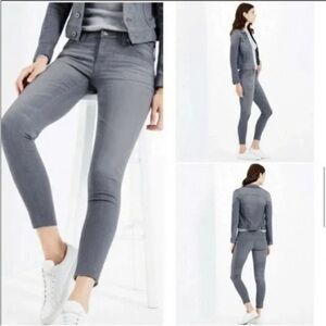 AG THE LEGGING ANKLE Super Skinny Gray Jeans Stretch Hard To Find Size 27